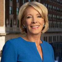 The Honorable Betsy DeVos | The National Leaders Summit